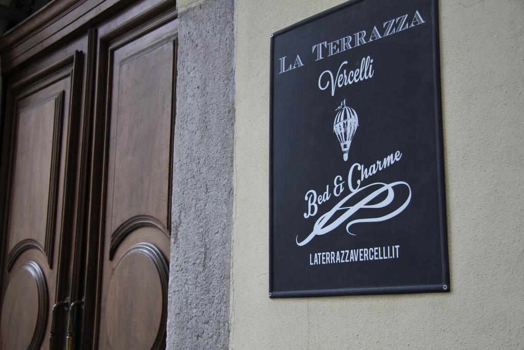 La Terrazza Vercelli Bed & Charme Экстерьер фото
